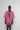 Sandra Silk Shantung Shirt - Barbie Pink