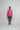 Ellie Silk Shantung Shirt - Barbie Pink