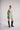 Alice Silk Shantung Mini A line Dress - Shimmer mint