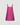 Alice Silk Shantung Mini A line Dress - Dark Barbie
