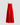 Lucie Long Shantung Silk A line Dress - Red