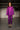 Ellie Silk Shantung Shirt - Indian Violet