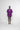 Valentino Silk Shantung Shorts - Indian Violet