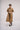 Elena Oversized Shantung Silk Shirt Dress - Bronze