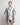 Sandra Silk Shantung Shirt - Pearl Grey