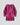 Brigitte Silk Shantung Dress - Shimmer Purple
